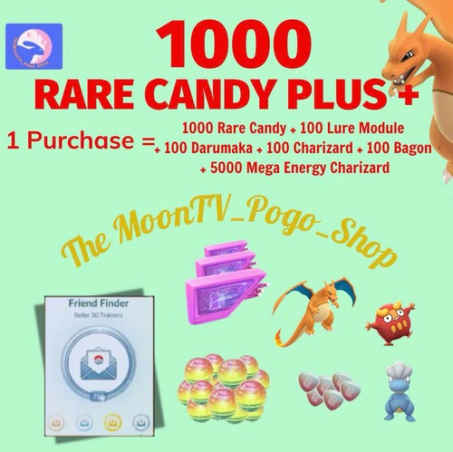 1000 raro candy - plus(+),