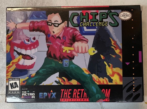 Chip challenge snes super - challenge,