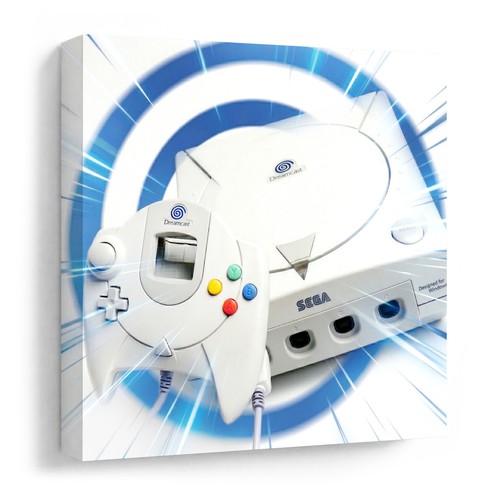 Sega dreamcast canvas wall art - dreamcast,