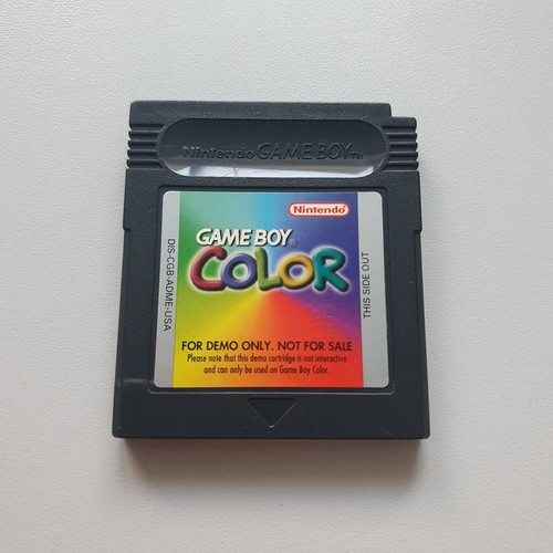 Modulo demo originale - originale, gameboy