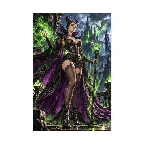 Poster ragazza sexy malefica