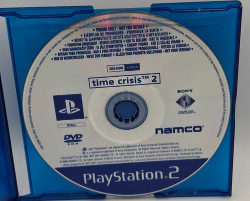 Time crisis ps2 playstation - time, 2