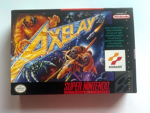 Axelay snes gioco - axelay,